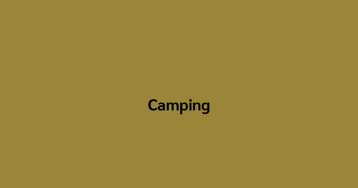Camping